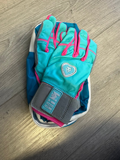Neon Lights Youth/Ladies Batting Gloves