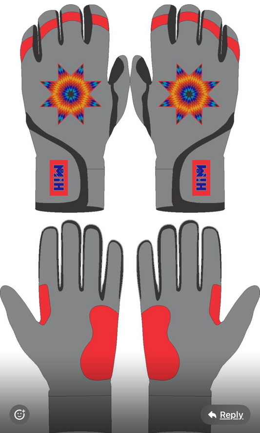 Grey Star Cabretta Leather Batting Gloves