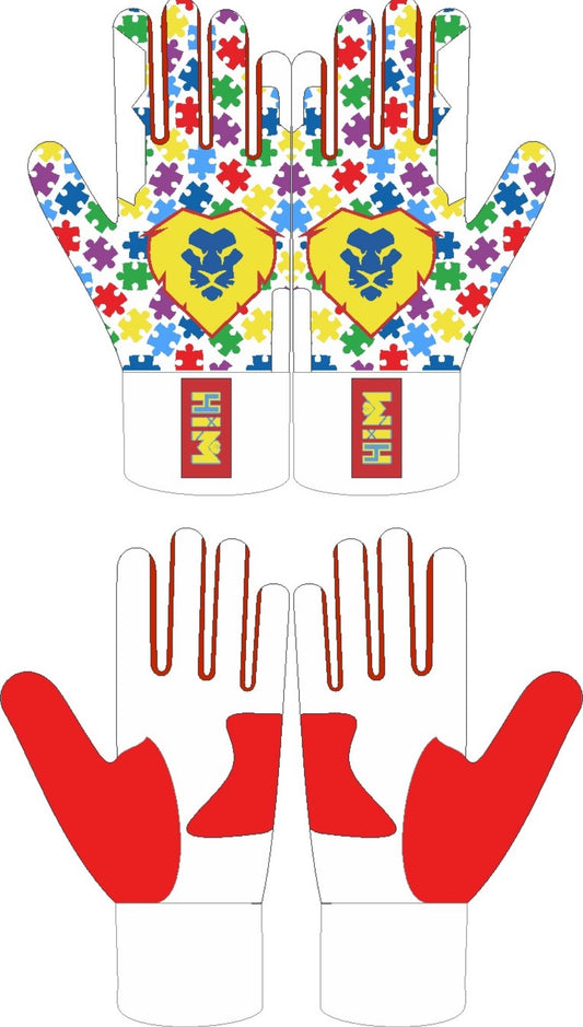 Autism Awareness Edition Batting Gloves