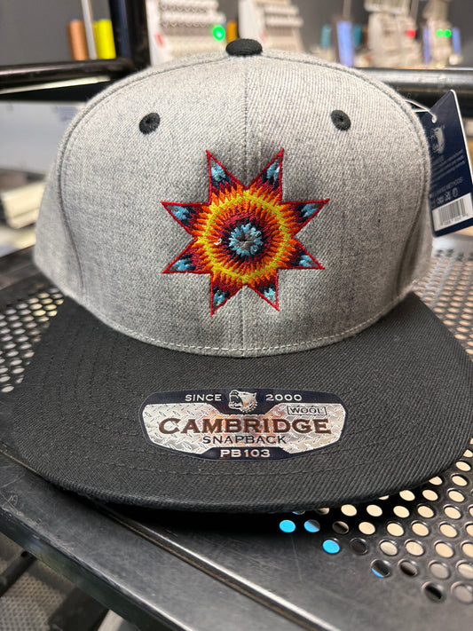 Cambridge Wool Snapback Hat – Radiant Starburst