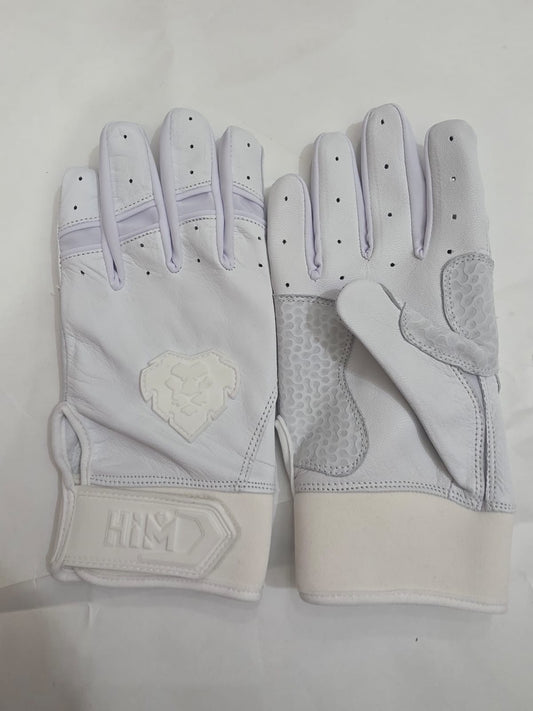 White Batting Gloves