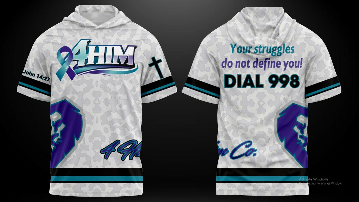 Dial 998 Short Sleeve Hoodie