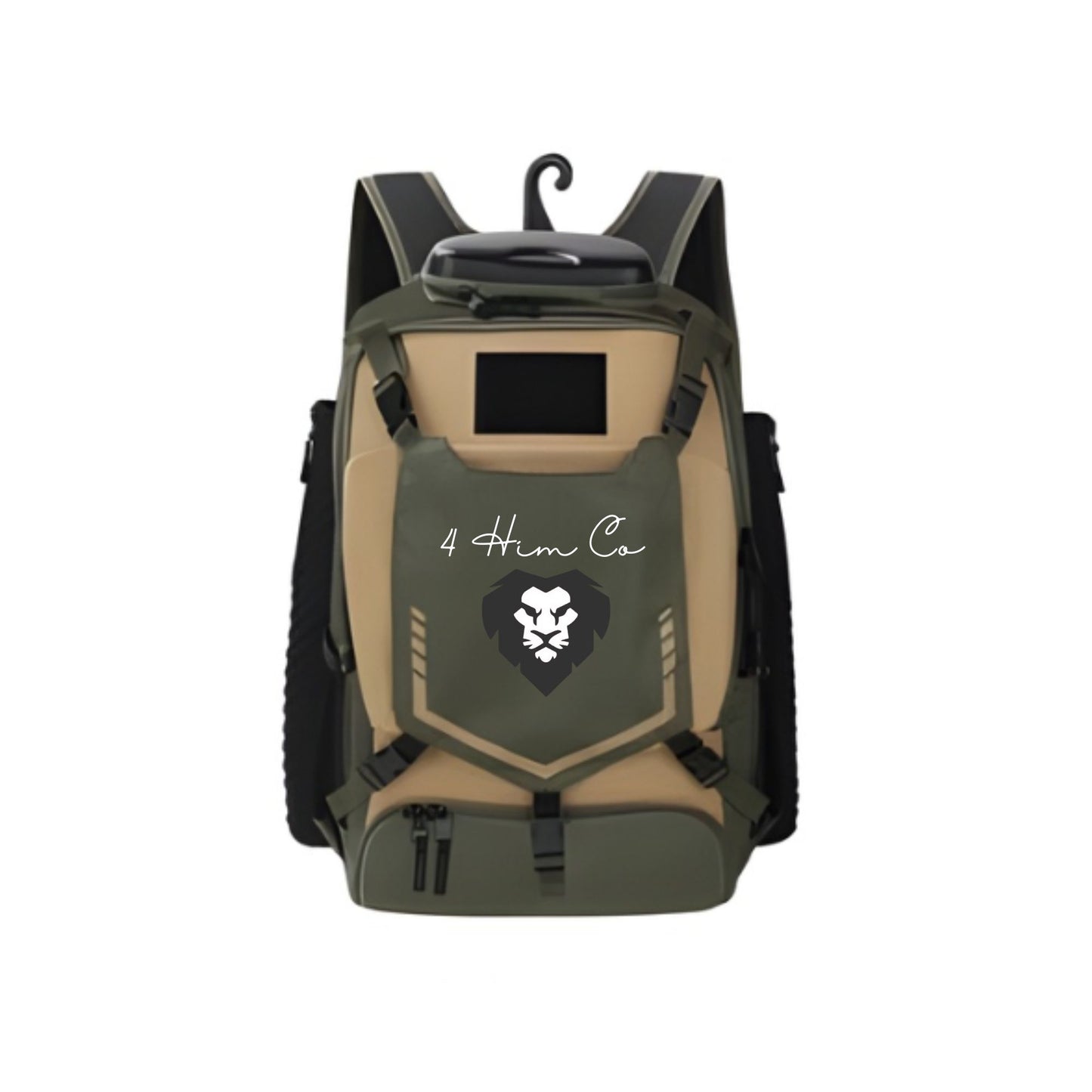 Khaki Green Baseball Bag Backpack