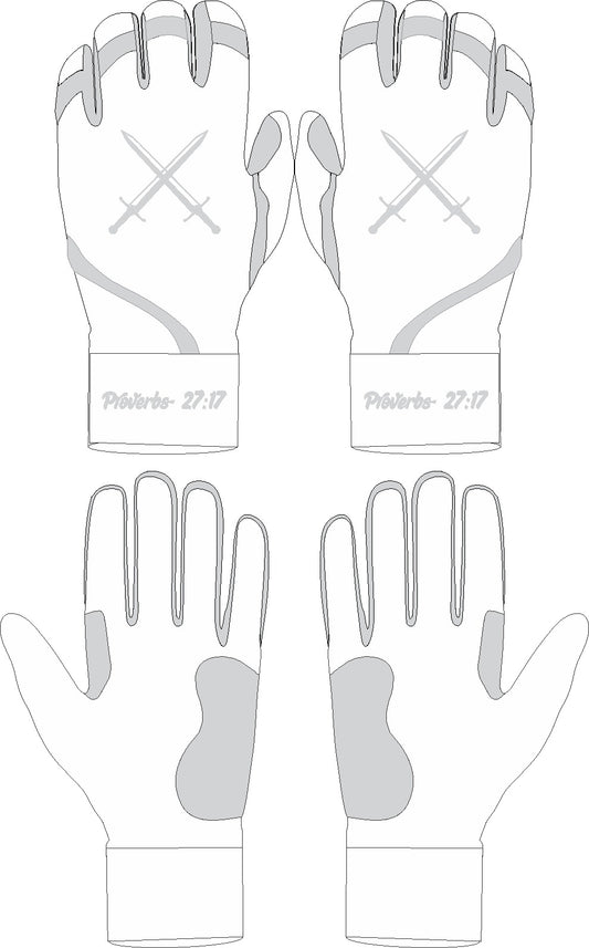 White/Grey Proverbs 27:17. Brandon Florio Exclusive